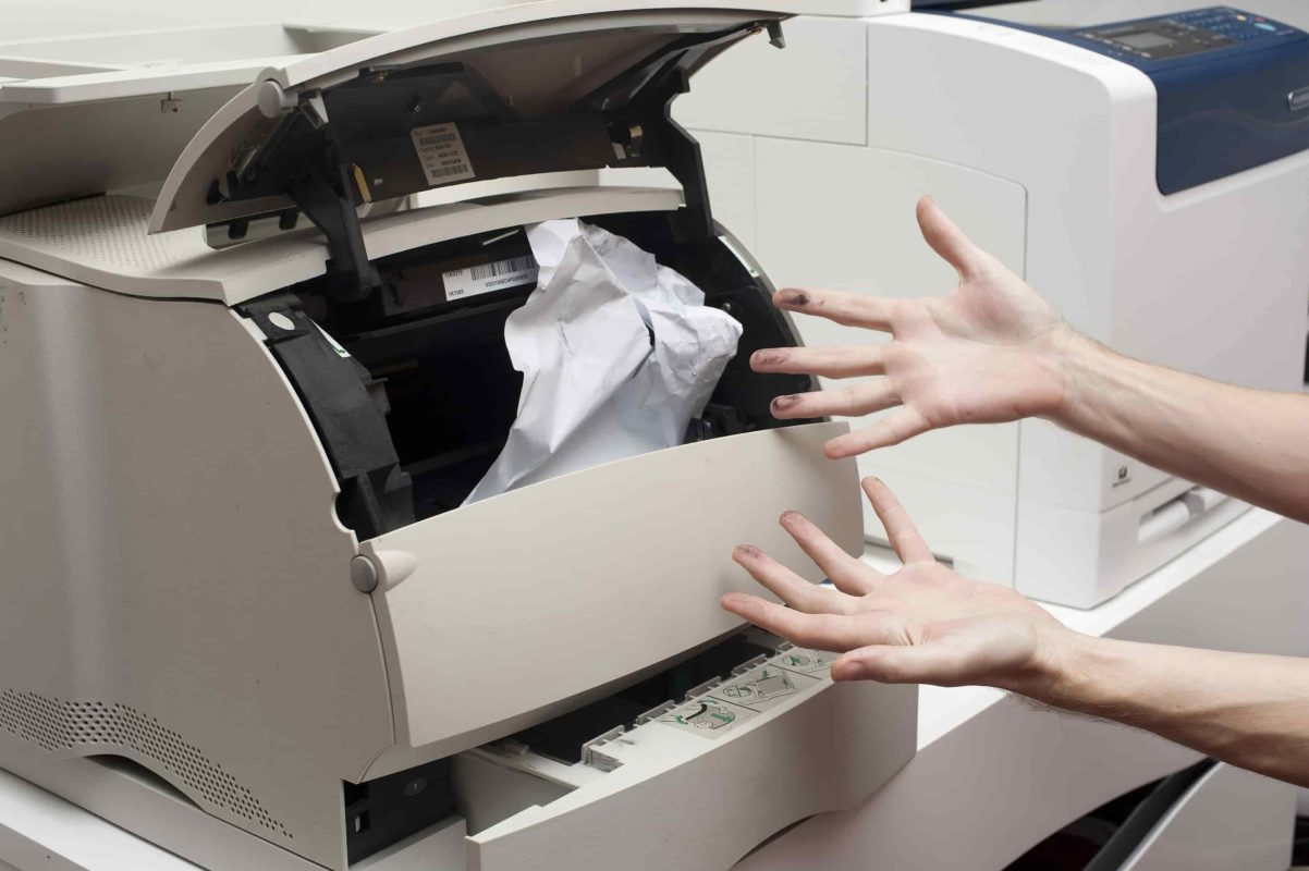 Cách xử lý máy in bị kẹt giấy
