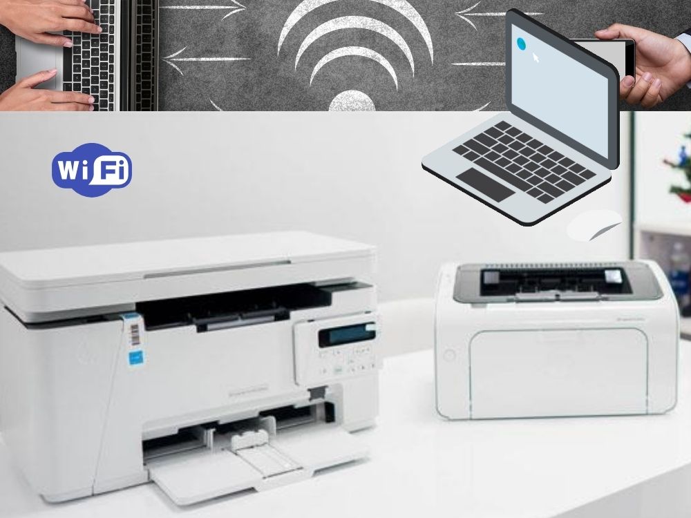 Các kết nối máy photocopy bằng wifi