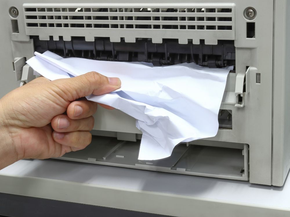 Máy photocopy Toshiba bị kẹt giấy