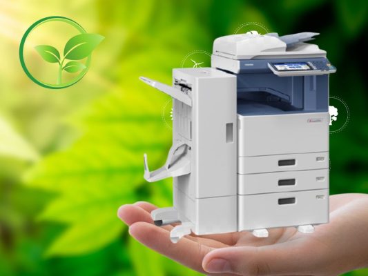 Máy photocopy thân thiện với môi trường