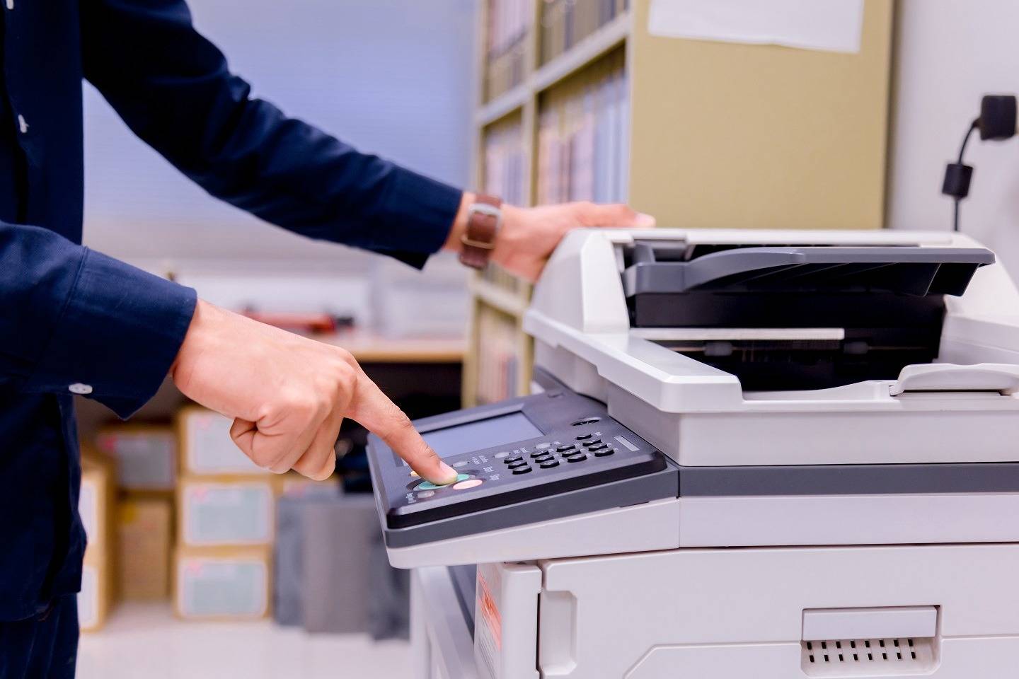 Máy photocopy văn phòng đa dạng về mẫu mã
