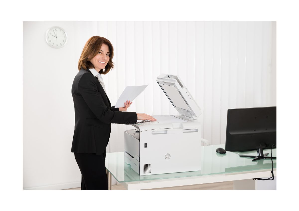 Máy photocopy cho văn phòng.