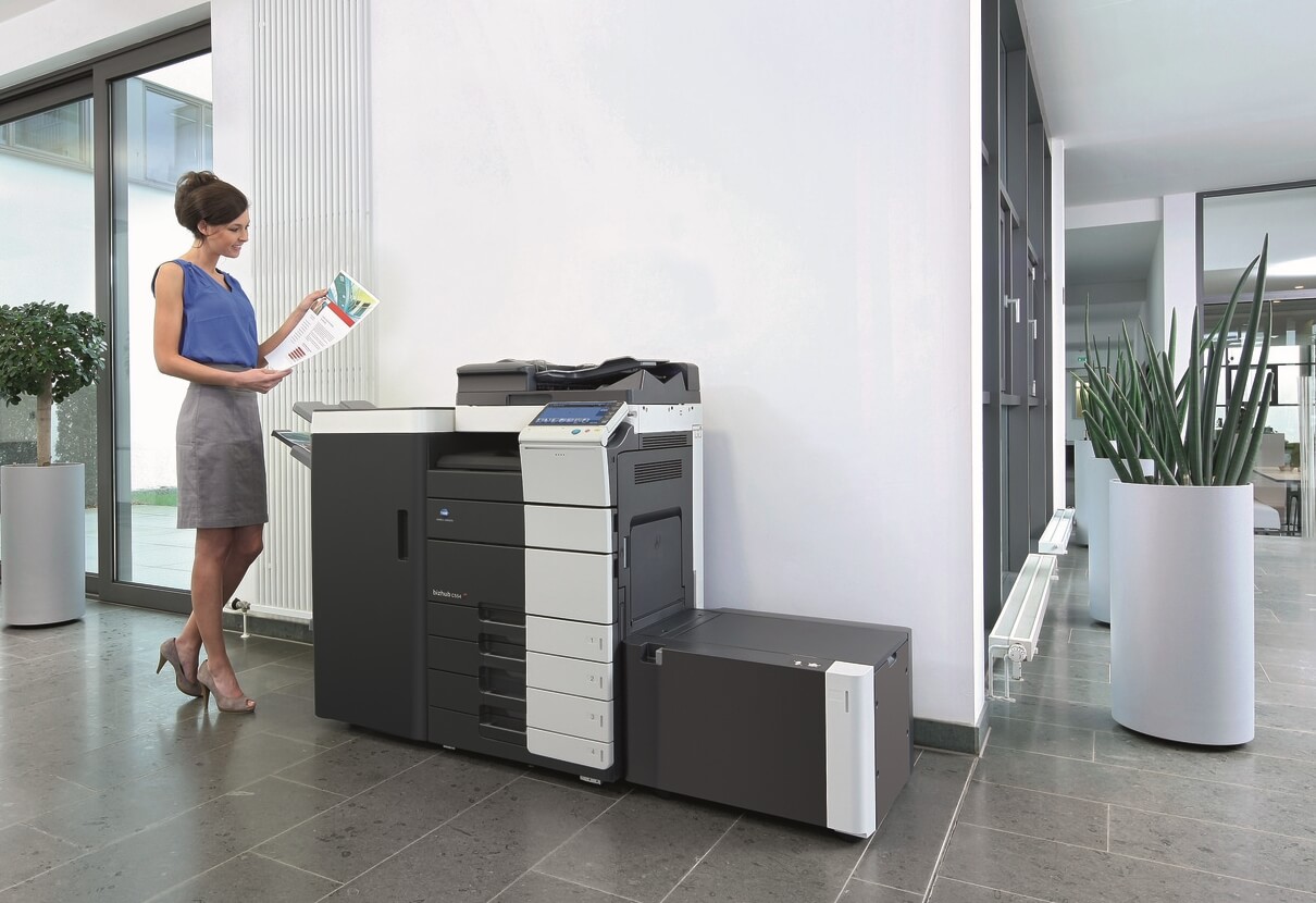 Máy photocopy là thiết bị không thể thiếu của các văn phòng
