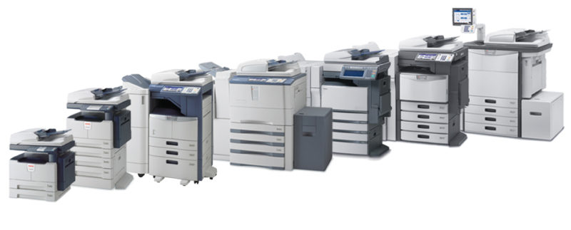 danh sách các dòng cho thuê máy photocopy
