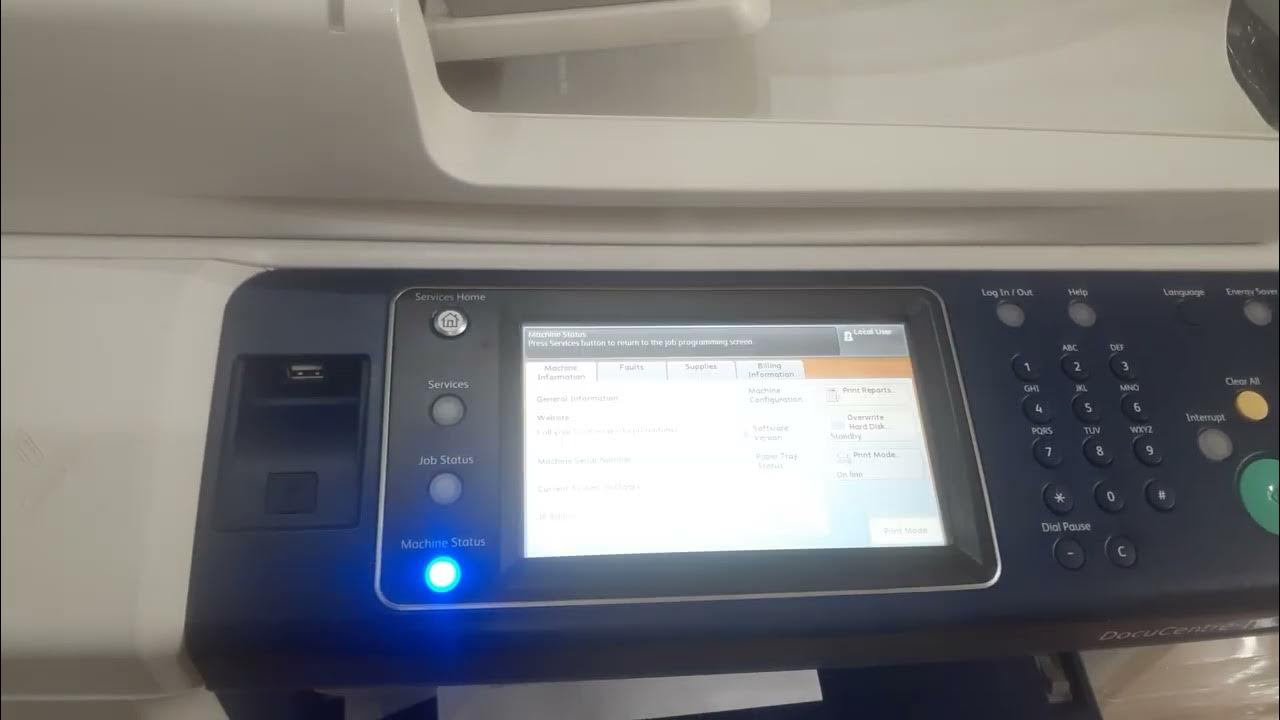 Các loại màn hình cảm ứng máy photocopy hiện nay
