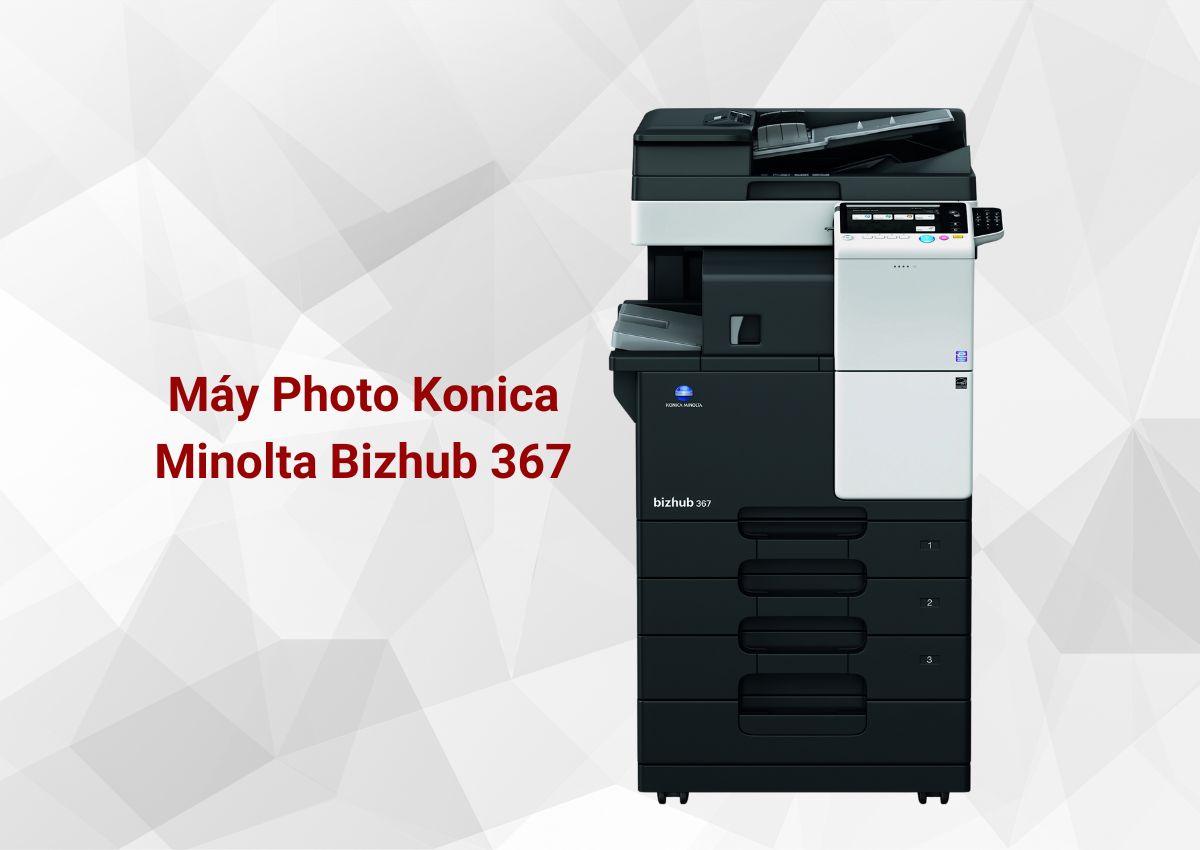 Ứng dụng thực tế của máy photocopy Konica Minolta Bizhub 367