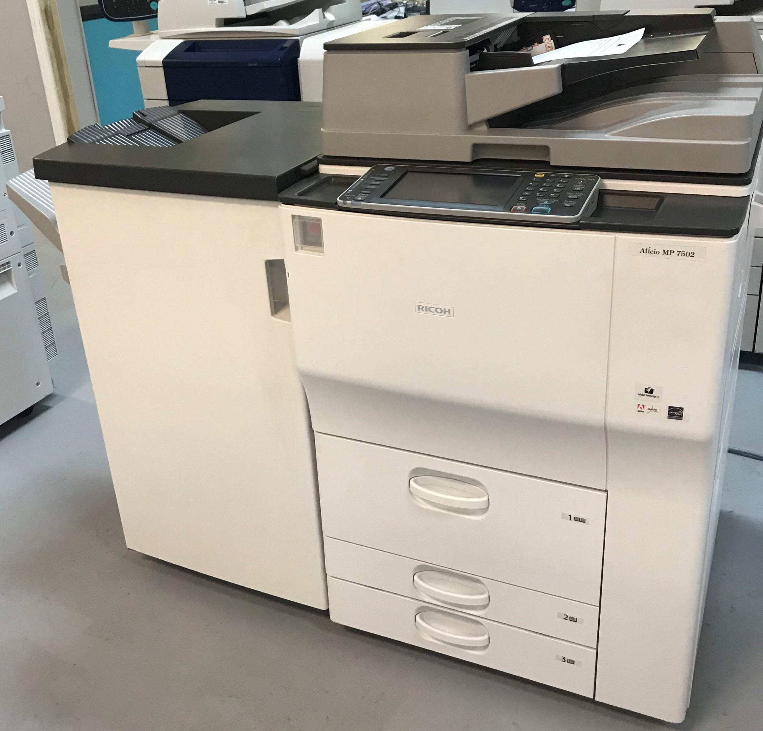 Máy photocopy Ricoh công nghiệp MP 7502 được nhiều doanh nghiệp lựa chọn