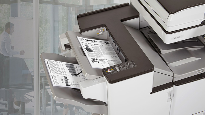 Máy photocopy Ricoh có thể điều khiển từ xa mọi tính năng