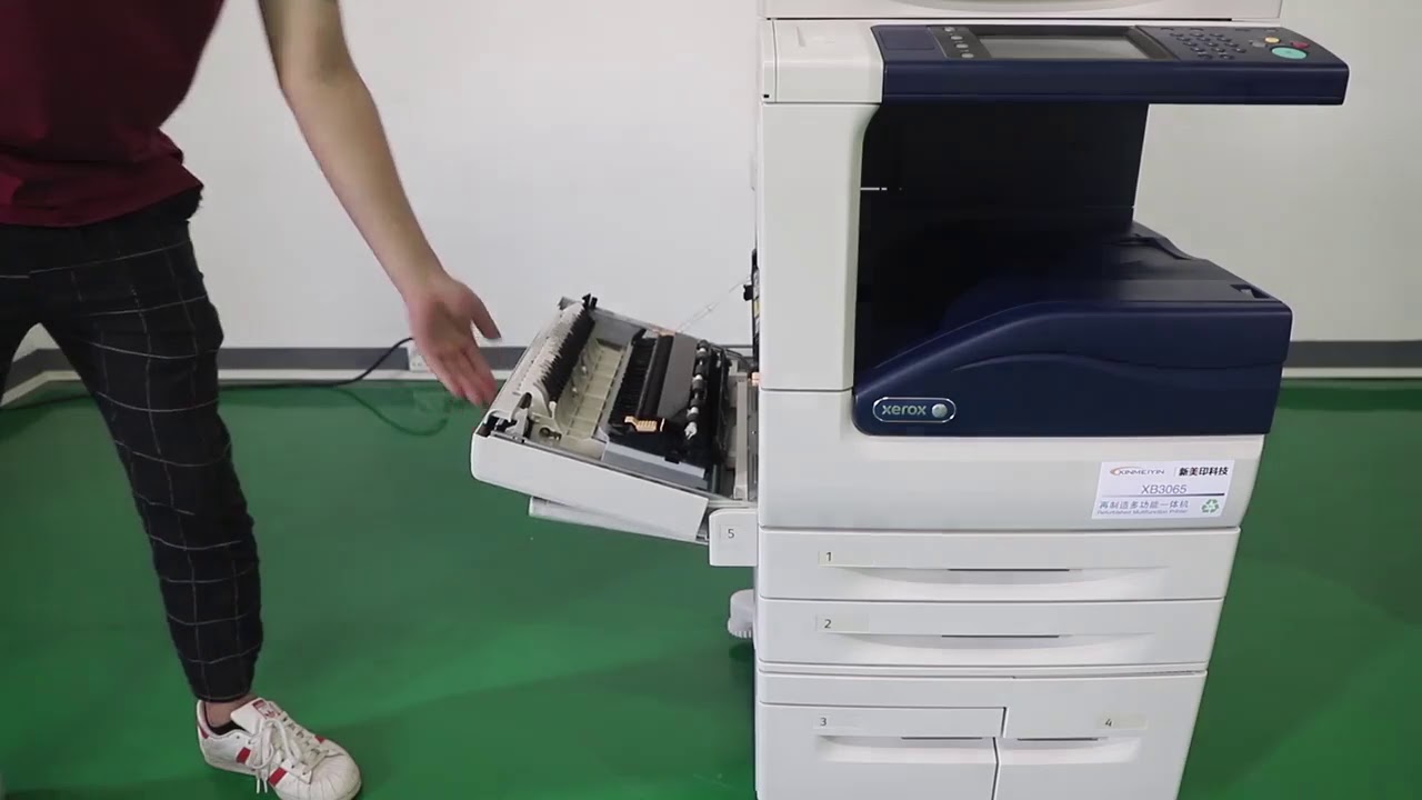 Máy photocopy Xerox 3065 in nhanh 2 mặt giấy với kết nối qua mạng