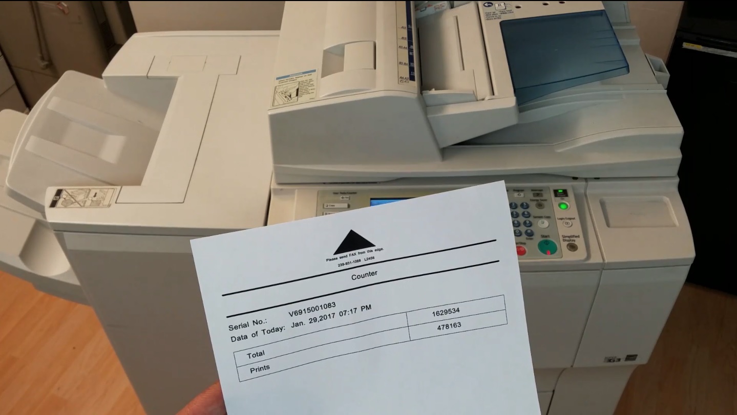 tính năng trên máy photocopy Ricoh 6001